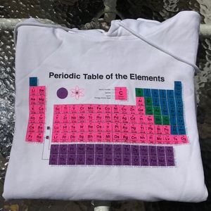 periodic table sweatshirt brandy melville